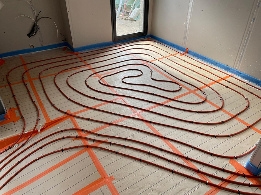 Pose d'un plancher chauffant à Nanterre 92 image 2