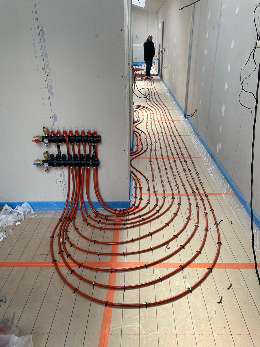 Pose d'un plancher chauffant à Nanterre 92 image 3