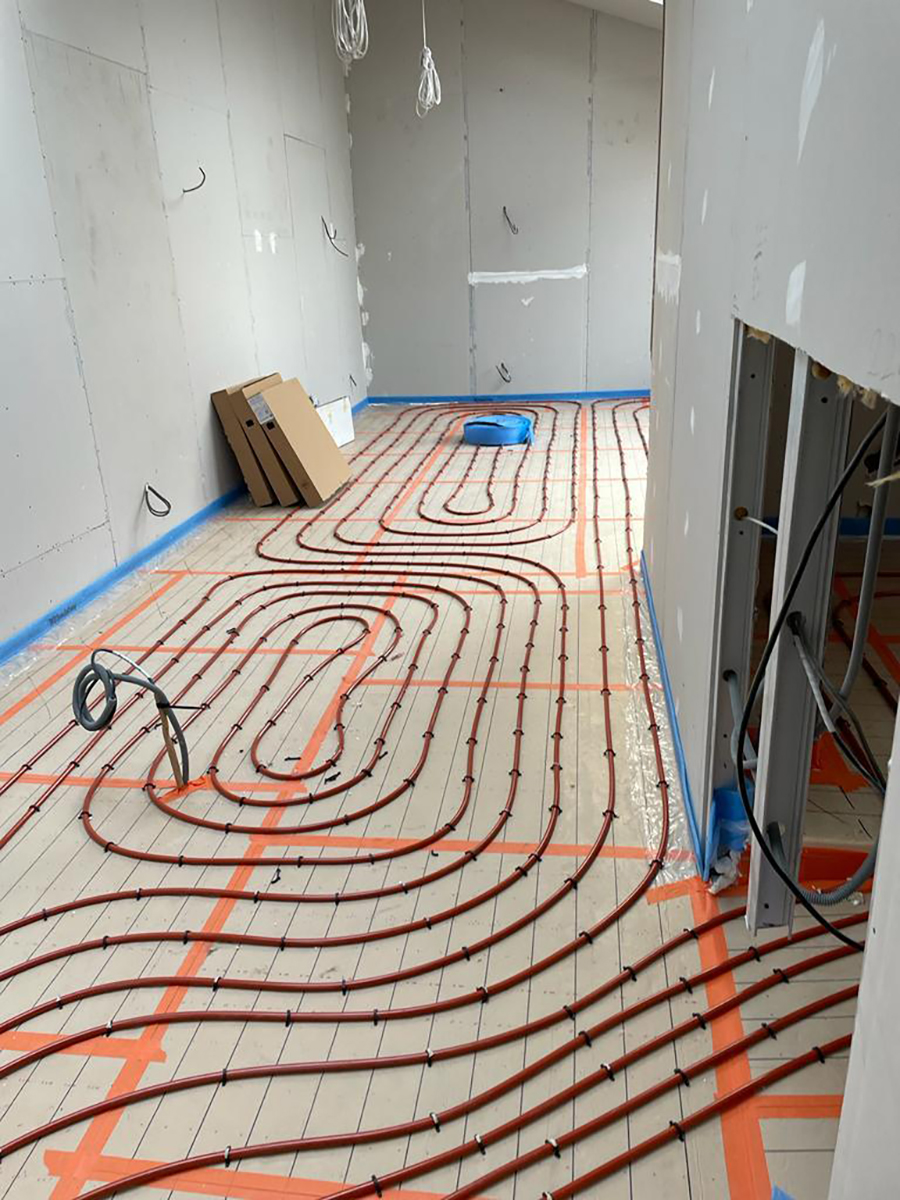 Pose d'un plancher chauffant à Nanterre 92 image 4